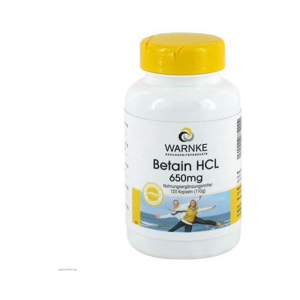 Betaina Hcl 650 Mg Capsule 120 Capsule-image