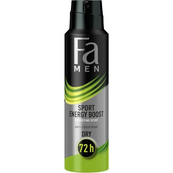 Fa Men Sport Energy Boost Spray Antitraspirante Per Uomo Profumo Energizzante 150Ml-image