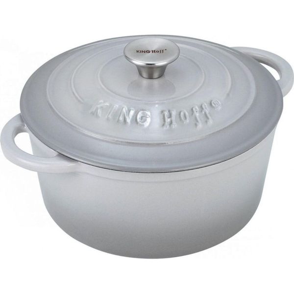 Kinghoff KH-1521 Pentola In Ghisa Smaltata 24 Cm-image