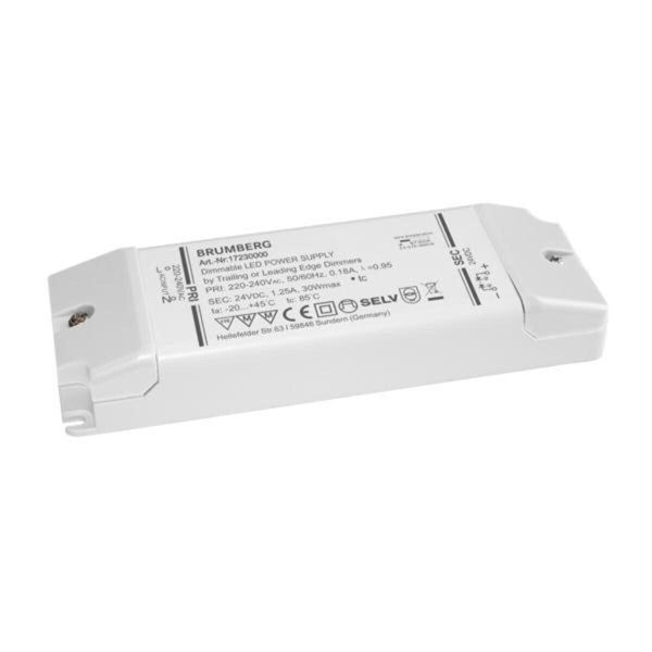 Brumberg Leuchten Alimentatore Led 5-30W 24V IP20 Dimmerabile. Dimmerazione Di Fase 17230000-image