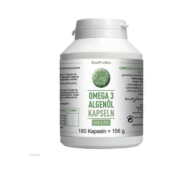 Omega-3 Olio Di Alghe Dha+Epa Capsule 180 Capsule-image