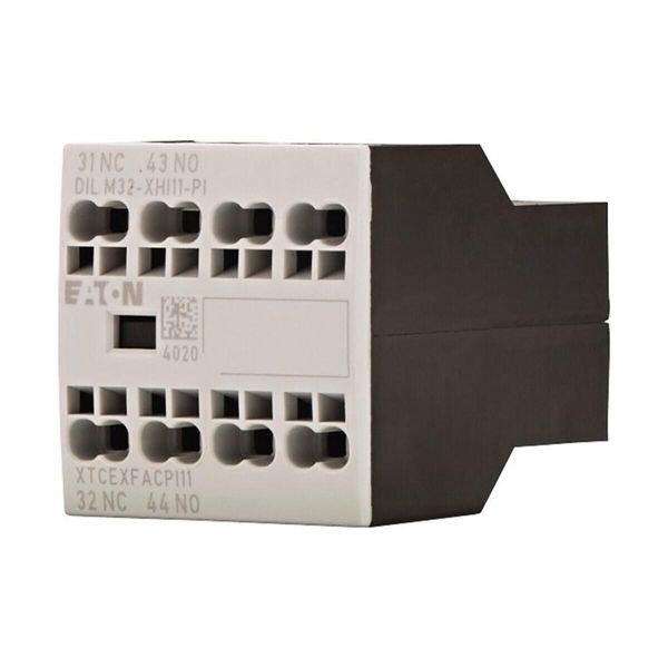 Eaton DILM32-XHI11-PI Blocco Di Interruttori Ausiliari 1 Contatto Na, 1 Contatto Nc 4 A 1 Pz-image