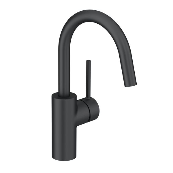 Kludi Bozz Mitigeur Monocommandé Pour Lavabo, Hauteur De Bec 185Mm, Bec Pivotant, Sans Garniture D'éCoulement, 380283976, 380283976-image