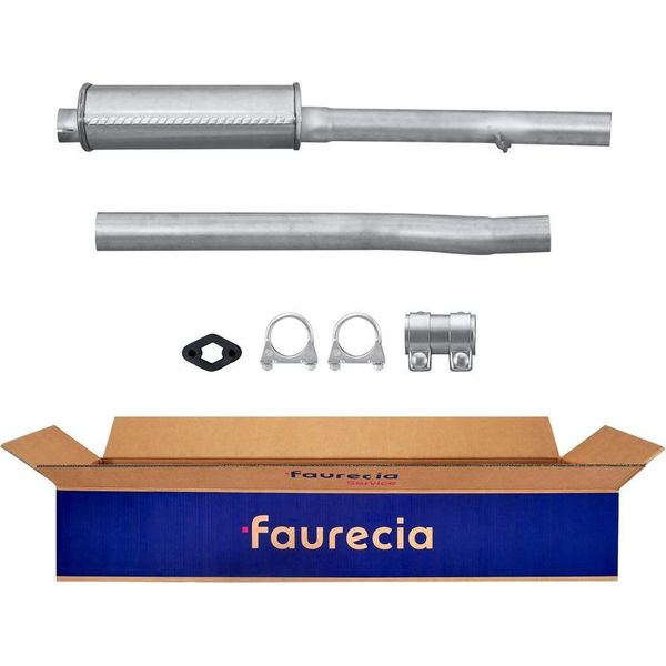 Silenziatore Centrale Faurecia Kit Easy2Fit Per Es. Peugeot 205 I-image