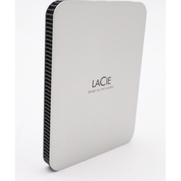 Lacie Mobile Drive 1TB Moon Silver Usb 3.2 Tipo C-image