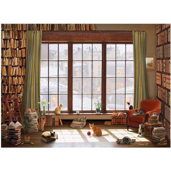 Puzzle Anatoliani Gatti Alla Finestra 1000 Pezzi-image