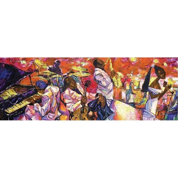 Art Puzzle Panoramapuzzle Colours Of Jazz 1000 Teile-image
