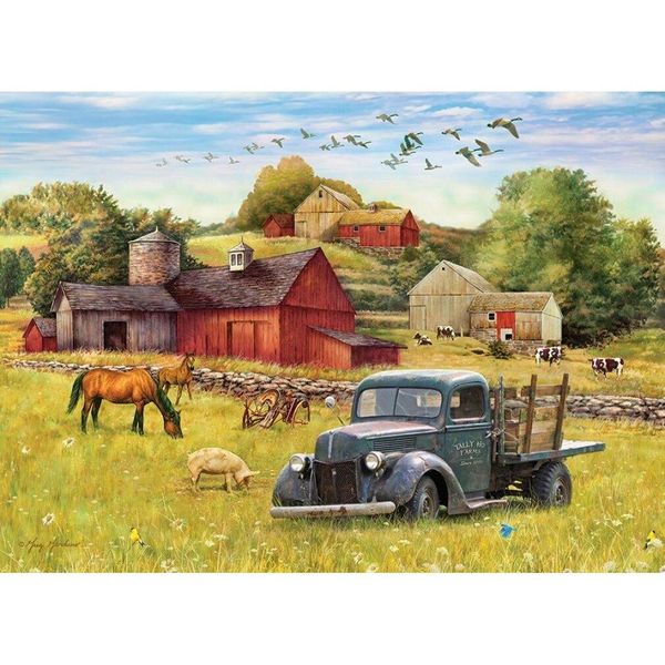 Cobble Hill Puzzle Pomeriggio D'estate In Fattoria 1000 Pezzi-image