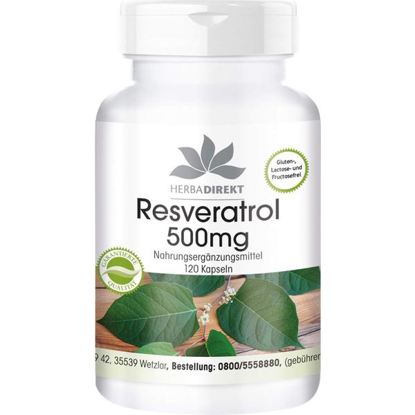 Resveratrolo 500 Mg Capsule 120 Capsule-image