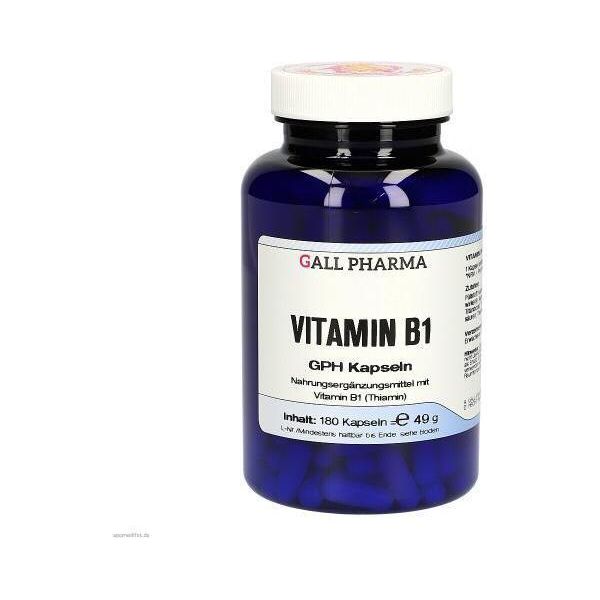 Vitamina B1 Gph 1,4 Mg Capsule 180 Capsule-image