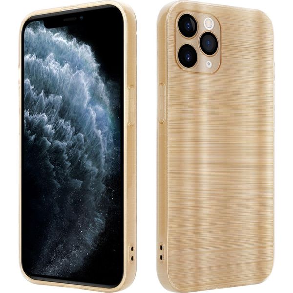 Custodia Cadorabo Per Apple Iphone 11 Pro Cover Protettiva In Oro Custodia Per Telefono Cellulare Custodia In Silicone Tpu Custodia-image