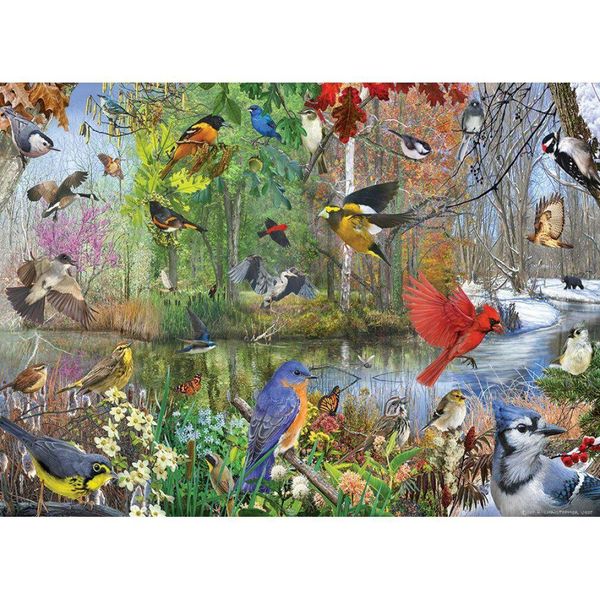 Cobble Hill Puzzle Vö Gel In Stagioni 1000 Pezzi-image