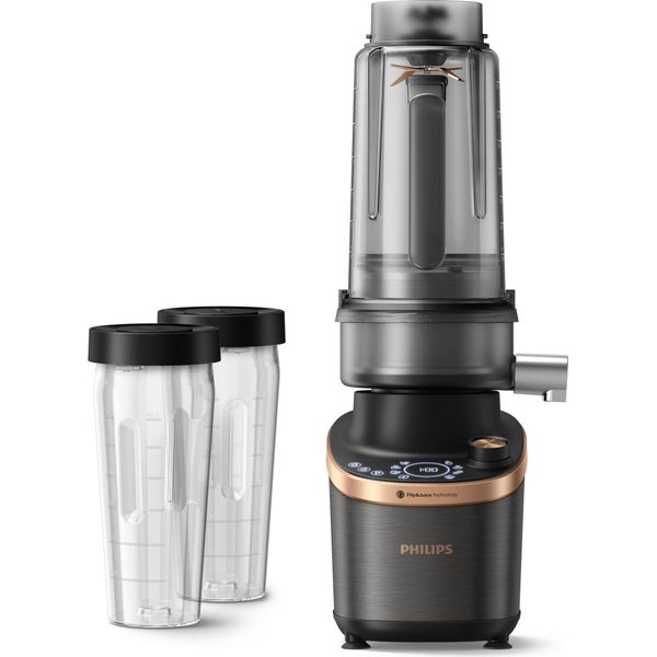 Philips Flip&Juice™ Blender HR3770/10 Frullatore Ad Alta Velocità Con Modulo Spremiagrumi-image
