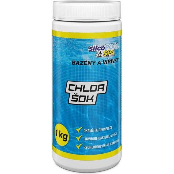 Prodotti Chimici Per Piscine, Cloro Shock, 1 Kg, Silco-image