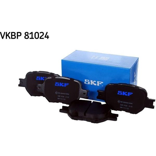 Set Pastiglie Freno Anteriori Skf Per Toyota Celica (ZZT23) Vkbp 81024-image