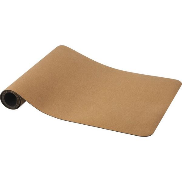 Tappetino Yoga In Sughero "Trikona"" PF4174 (0,3 Cm X 183 Cm X 60 Cm) (Naturale)"-image