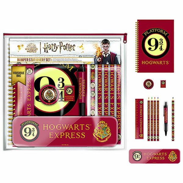 Zestaw ArtykułóW Papierniczych Harry Potter 11 ElementóW Platforma 9 3/4-image