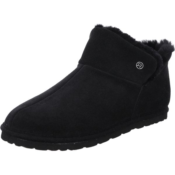 Rohde Donna Pantofola Stivaletto Slip-On Scarpa Pelle Agnello Gardena 7076, Misura:42 Eu, Colore:Nero-image