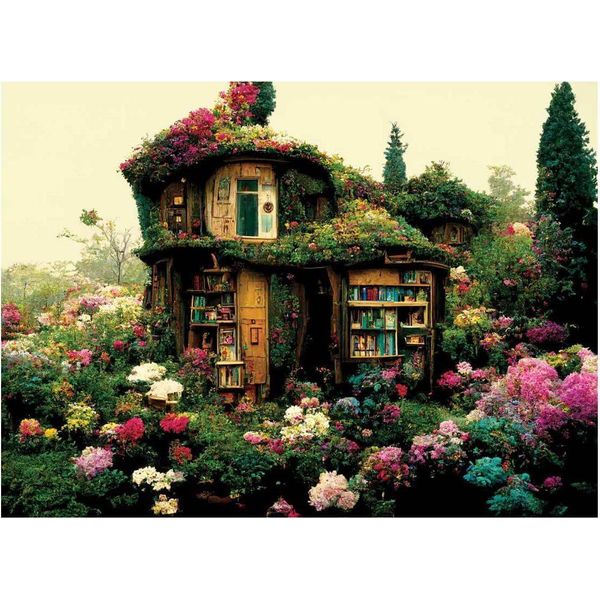 Puzzle Anatoliani Biblioteca Nascosta 1000 Pezzi-image