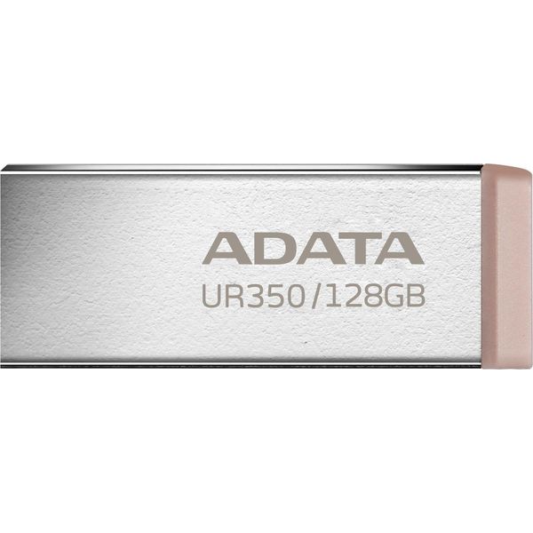 Adata | Unità Flash Usb | UR350 | 128 Gb | Usb 3.2 Gen1 | Marrone-image