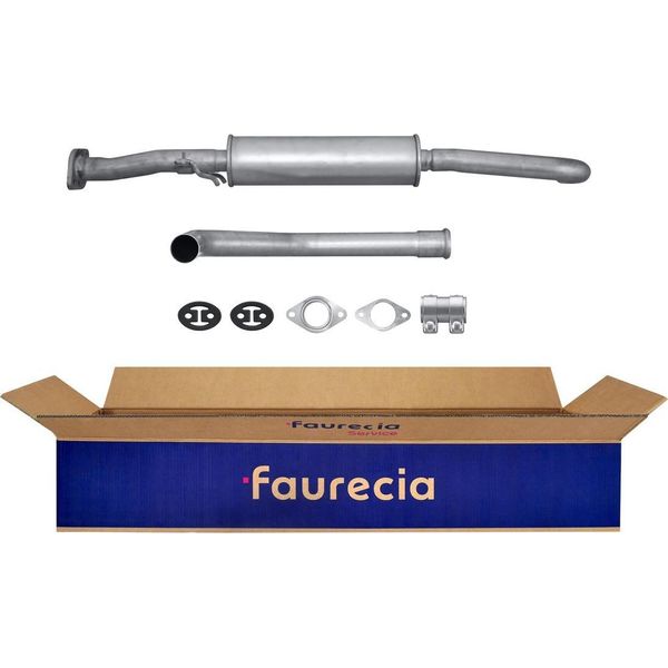 Kit Di Silenziatori Centrali Faurecia Easy2Fit Per Rover 200 Hatchback E Altri-image
