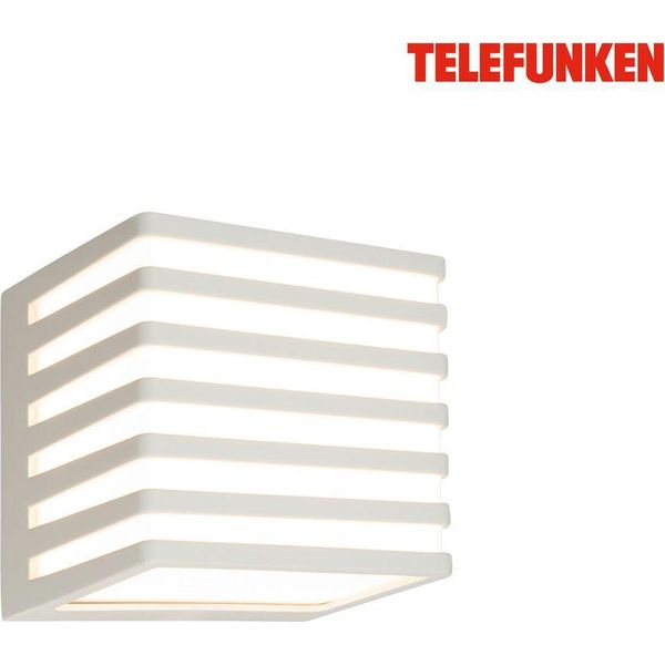 Telefunken Lampada Da Parete A Led, Protezione Dagli Spruzzi D'acqua E Dalla Polvere, On/Off-image
