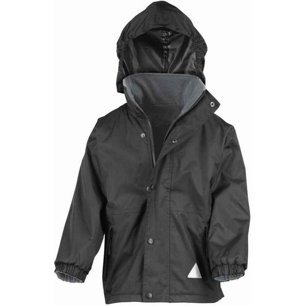 Result - Giacca Reversibile Per Bambini PC6787 (128) (Nero/Grigio)-image