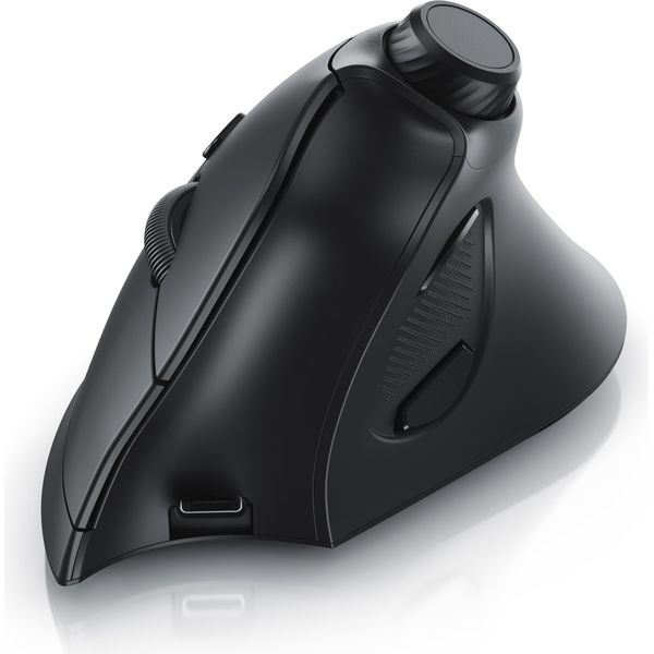 Mouse Ergonomico Csl, Mouse Verticale Senza Fili, Radio A 2,4 Ghz E Bluetooth BT4.0, Design Ergonomico, Contro Il Gomito Del Tennista Del Braccio Del Mouse-image