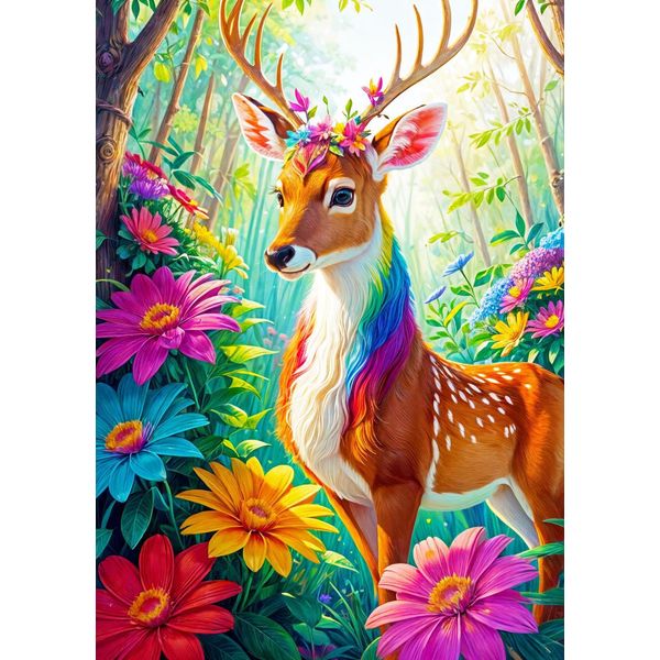 Enjoy Puzzle Magic Deer 1000 Pezzi-image