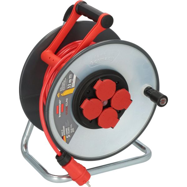 Brennenstuhl Professional Steelcore Avvolgicavo Sc 3110 IP44, 33 M H07BQ-F 3G1,5-image
