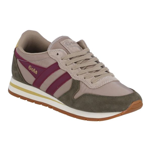 Gola Daytona Chute - Scarpe Da Ginnastica Da Donna - Bone-Khaki-Cerise, Taglia:38 Eu-image