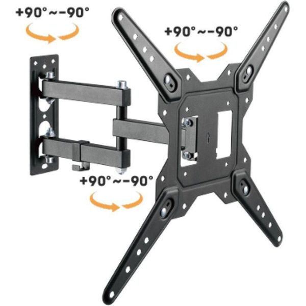 Brateck LPA68-443 Supporto Estraibile Per Tv 23"-55"" 30Kg Regolabile A Parete"-image
