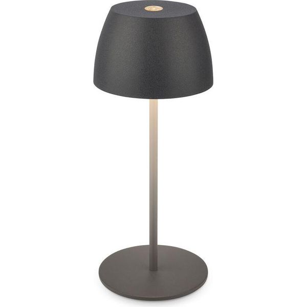Lampada Da Tavolo Lampada Da Tavolo Incl. Interruttore A Cavo 1Xe14 Max. 25W Bianco-Nero Briloner-image