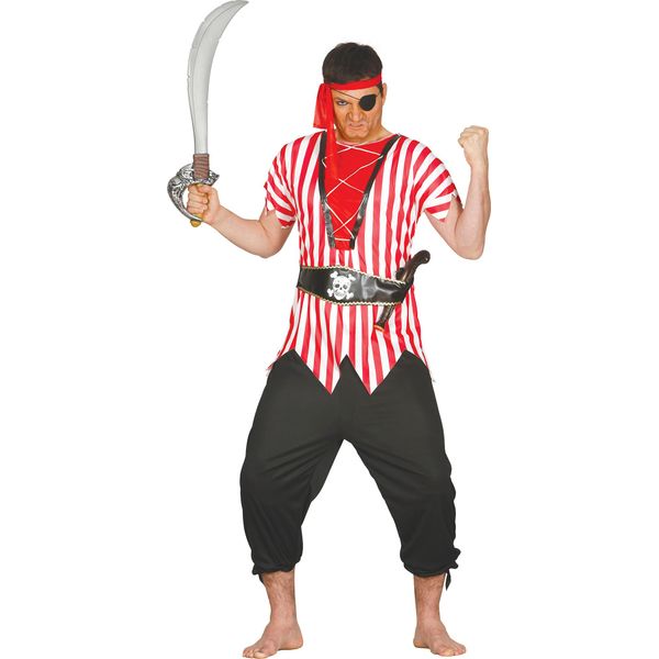 Guirca Costume Da Pirata D'oltremare Per Uomo Xl Xl-image