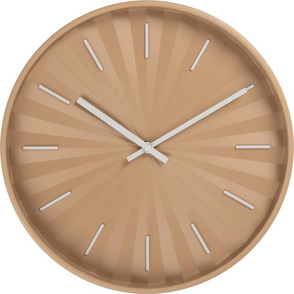 Orologio Da Parete Clayre & Eef Ø 31X5 Cm Plastica Beige-image