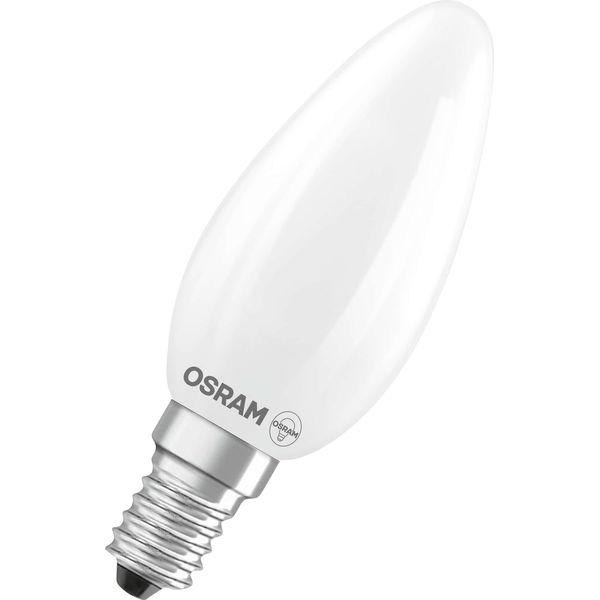 Osram Led-Lampe Classic, Dimmbar, E14, 2,5 W, 2700 K, Eek: B, 470 Lm, Warmweiß-image