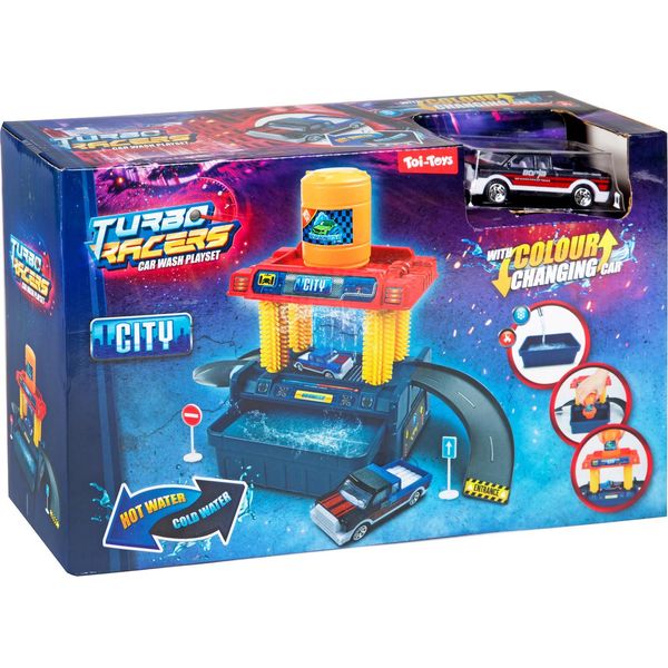 Turbo Racers Car Wash Set-image