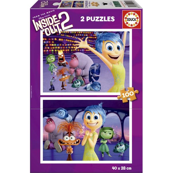 Educa Puzzle Nella Testa 2, 2X100 Dlks-image