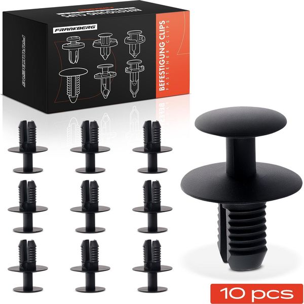 Frankberg 10X Clip Di Fissaggio Passaruota Per Bmw E36 E46 E90 E91 F80 E87 F21 E60 F10-image