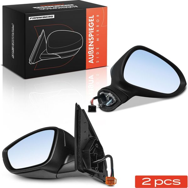 Frankberg 2X Specchietto Retrovisore Sinistro Destro Per Peugeot 308 Sw Ii-image