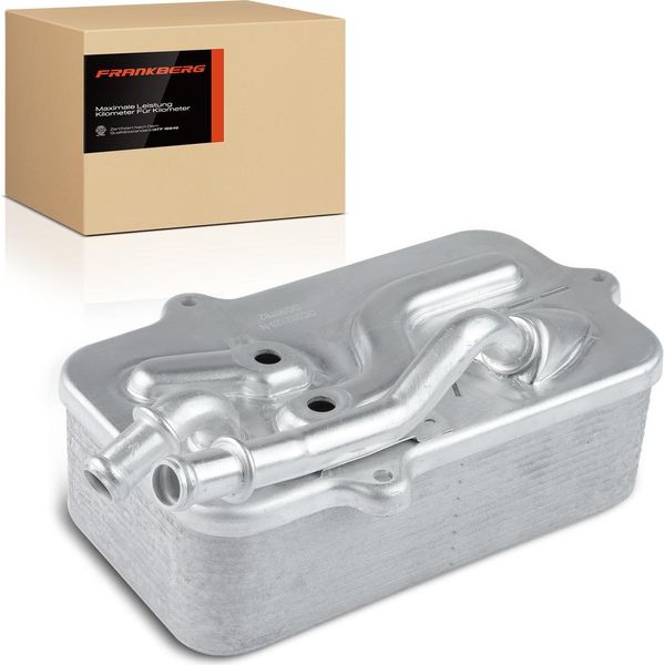 Frankberg 1X Radiatore Olio Motore Per Audi A6 4F2 4F5 C6 A8 4E2 4E8-image