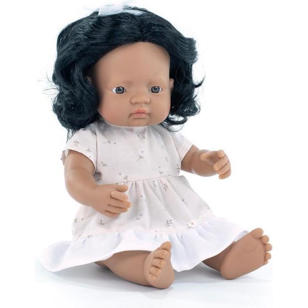 Bambola Miniland Giocattolo Educativo Ragazza Latino-Americana 38 Cm Vinile-image