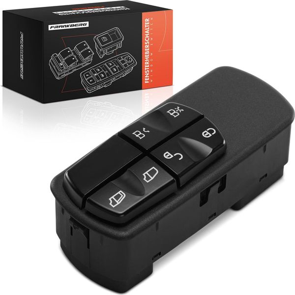 Frankberg 1X Interruttore Alzacristalli Elettrici Anteriore Sinistro Per Mercedes-Benz Atego 2 Axor 2-image