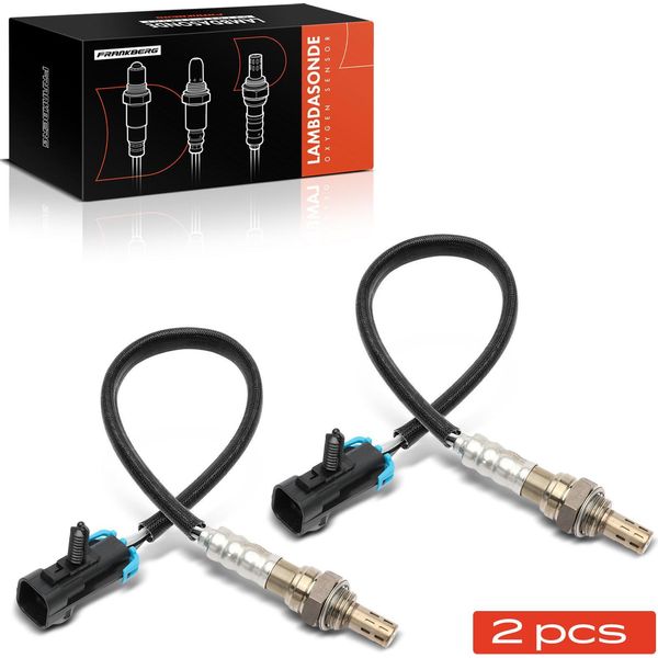 Frankberg 2X Sonda Lambda Sonda Di Controllo Prima Del Catalizzatore Per Sonda Lambda Sonda Di Controllo Prima Del Catalizzatore Per Fiat Croma 2005-2011-image