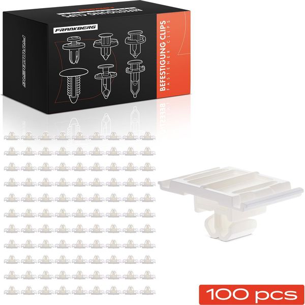 Frankberg 100X Clip Di Fissaggio Rivestimento Porta Per Audi 100 4A2 A3 8L1 A4 8D2 A6 4A C4-image