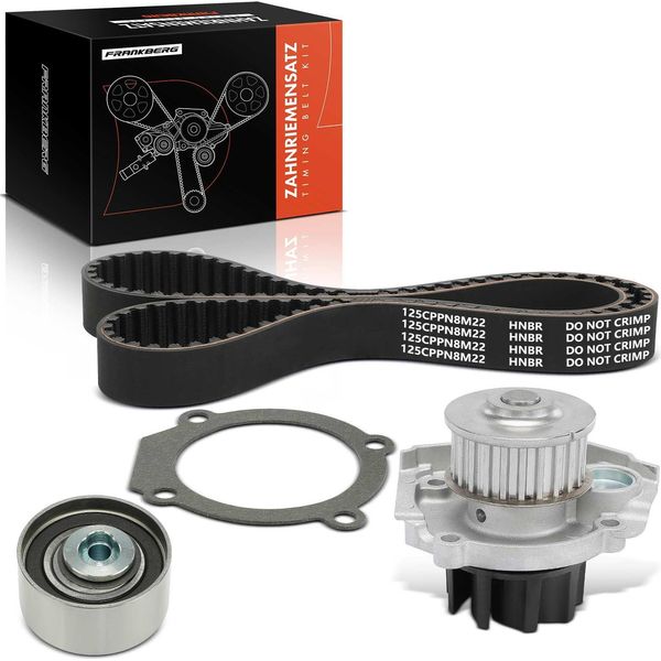 Frankberg 1X Set Di Cinghie Di Distribuzione Cinghia Di Distribuzione Pompa Dell'acqua Per Fiat Panda 169 Furgone/Hatchback 1.1L-image