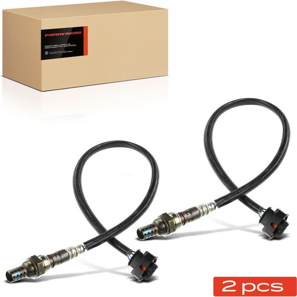 Frankberg 2X Sonda Lambda Sonda Diagnostica Dopo Il Convertitore Catalitico Per Opel Astra G Combo Corsa C Meriva Vectra C Saab-image