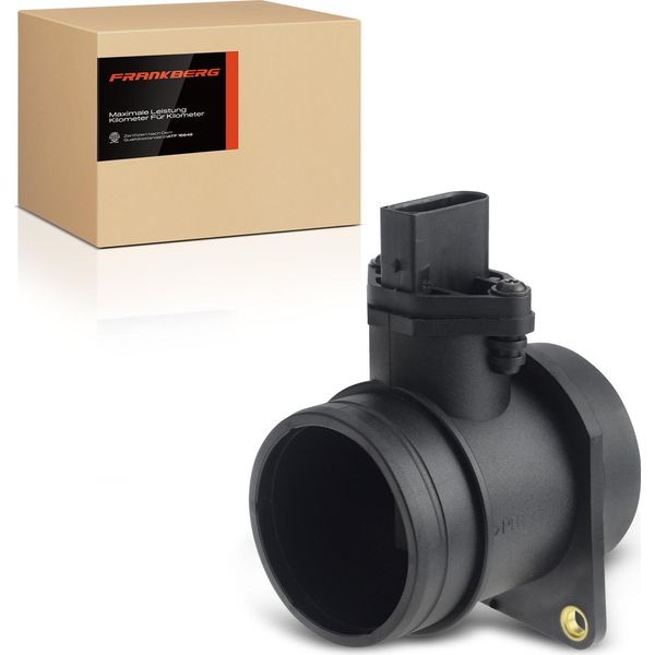 Frankberg 1X Sensore Di Flusso D'aria Di Massa Per Bmw Serie 1 E81 E87 Serie 3 E46 E90 E92 Serie 3 Compact E46 Serie 3 Touring E91 2001-2013-image