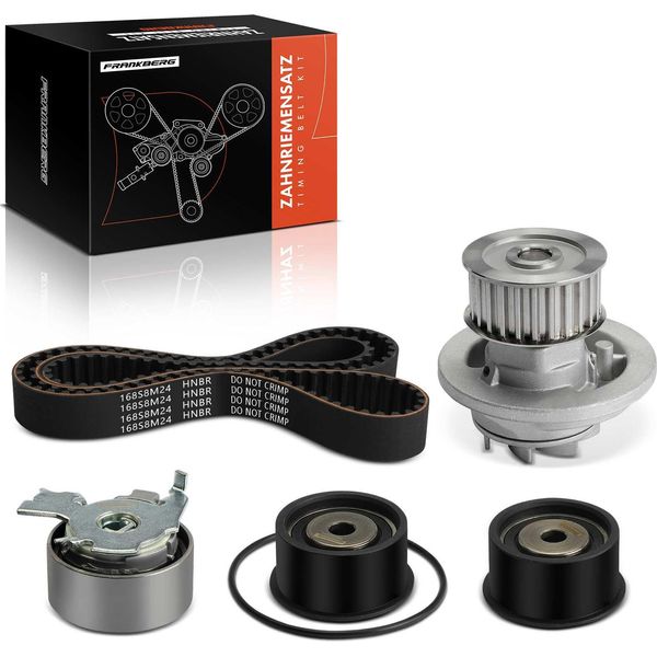 Frankberg 1X Cinghia Di Distribuzione Set Cinghia Di Distribuzione Pompa Dell'acqua Per Opel Astra G Caravan T98 Cc Notchback-image