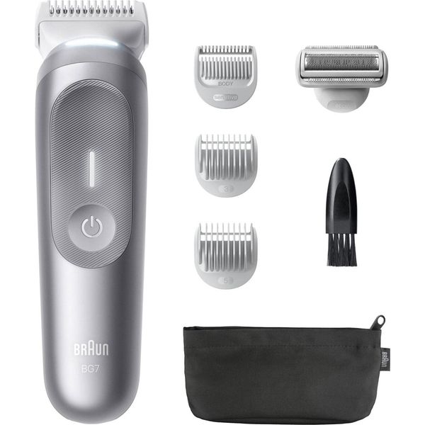 Braun Series 7 BG7550 Rasoio Elettrico / Regolabarba / Tagliabasette Grigio-image